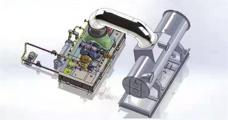 DTEC 1-3MW Multi-stage Condensing Steam Turbine Generator