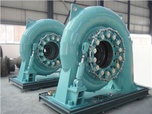 2x375KW Small Hydro Turbine Generator Unit For Mini Hydropower Project